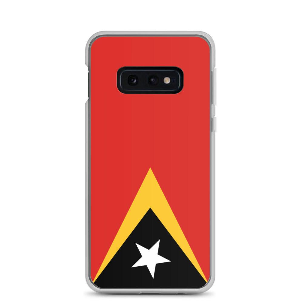 Coque Téléphone Drapeau du Timor oriental - Pixelforma