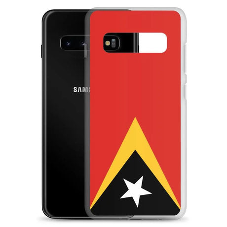 Coque téléphone drapeau du timor oriental - pixelforma