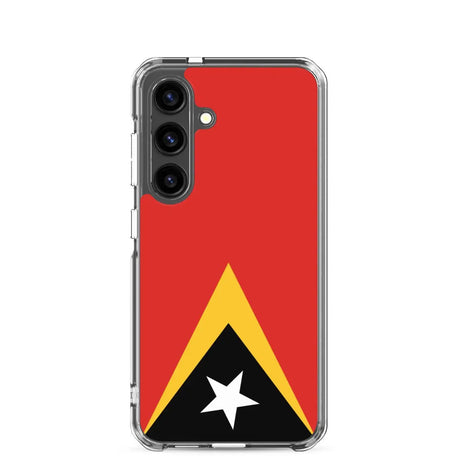 Coque téléphone drapeau du timor oriental - pixelforma