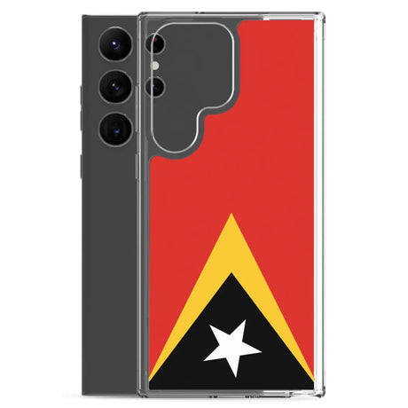 Coque téléphone drapeau du timor oriental - pixelforma