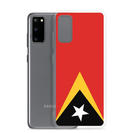 Coque téléphone drapeau du timor oriental - pixelforma