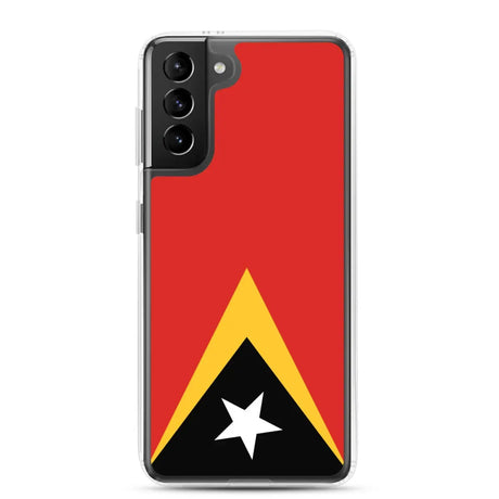 Coque téléphone drapeau du timor oriental - pixelforma