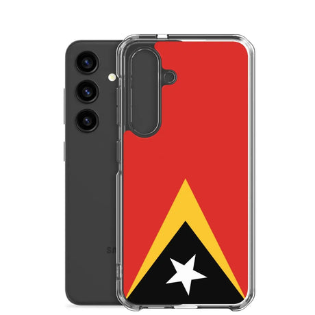 Coque téléphone drapeau du timor oriental - pixelforma