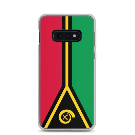 Coque téléphone drapeau du vanuatu - pixelforma