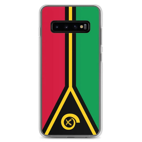 Coque téléphone drapeau du vanuatu - pixelforma