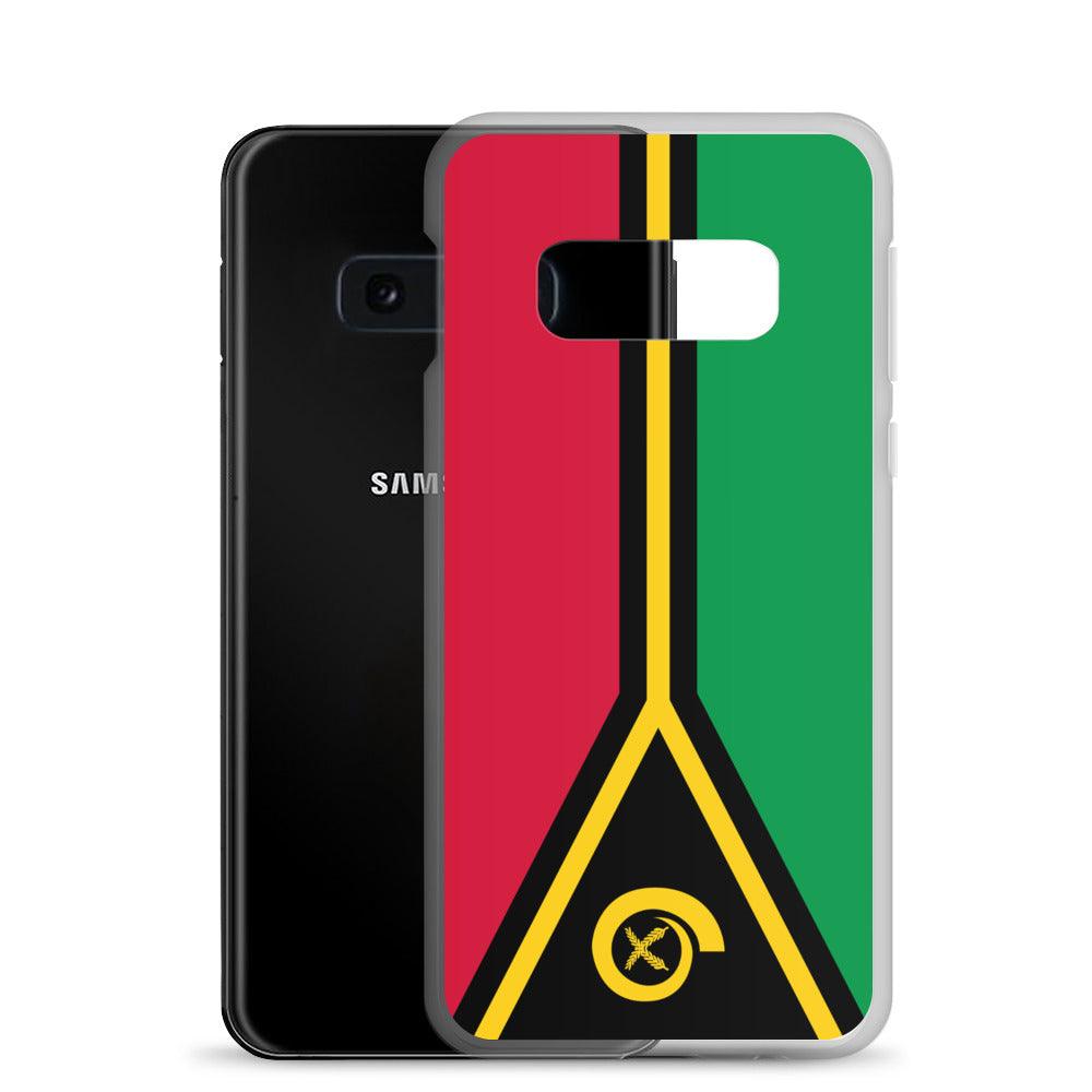 Coque Téléphone Drapeau du Vanuatu - Pixelforma