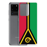 Coque Téléphone Drapeau du Vanuatu - Pixelforma 