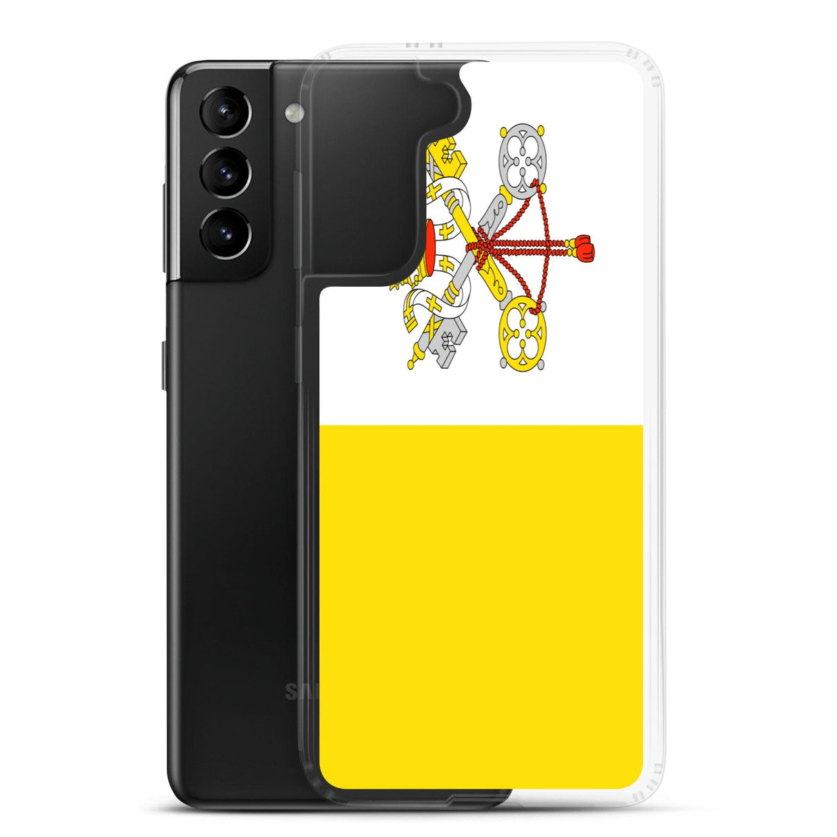 Coque Téléphone Drapeau du Vatican - Pixelforma