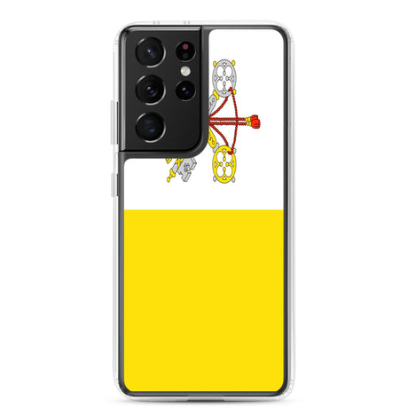 Coque Téléphone Drapeau du Vatican - Pixelforma