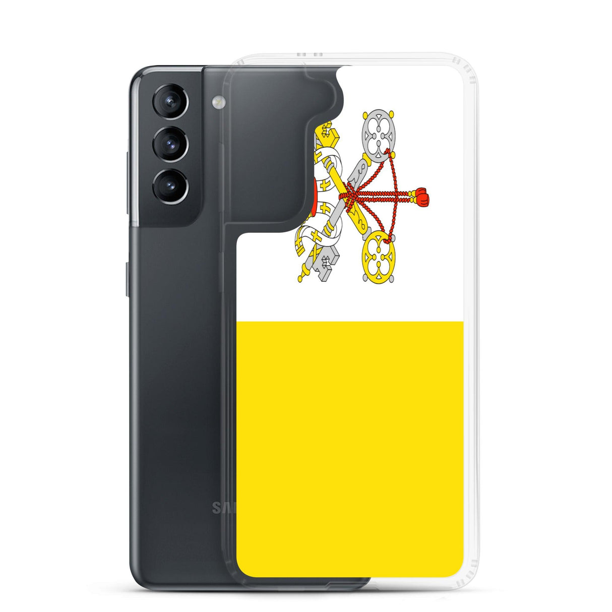 Coque Téléphone Drapeau du Vatican - Pixelforma