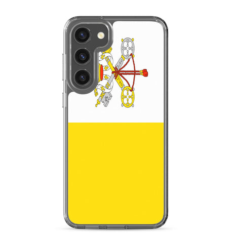 Coque Téléphone Drapeau du Vatican - Pixelforma