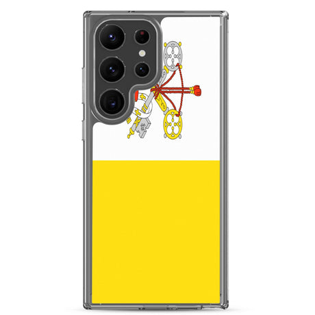 Coque Téléphone Drapeau du Vatican - Pixelforma