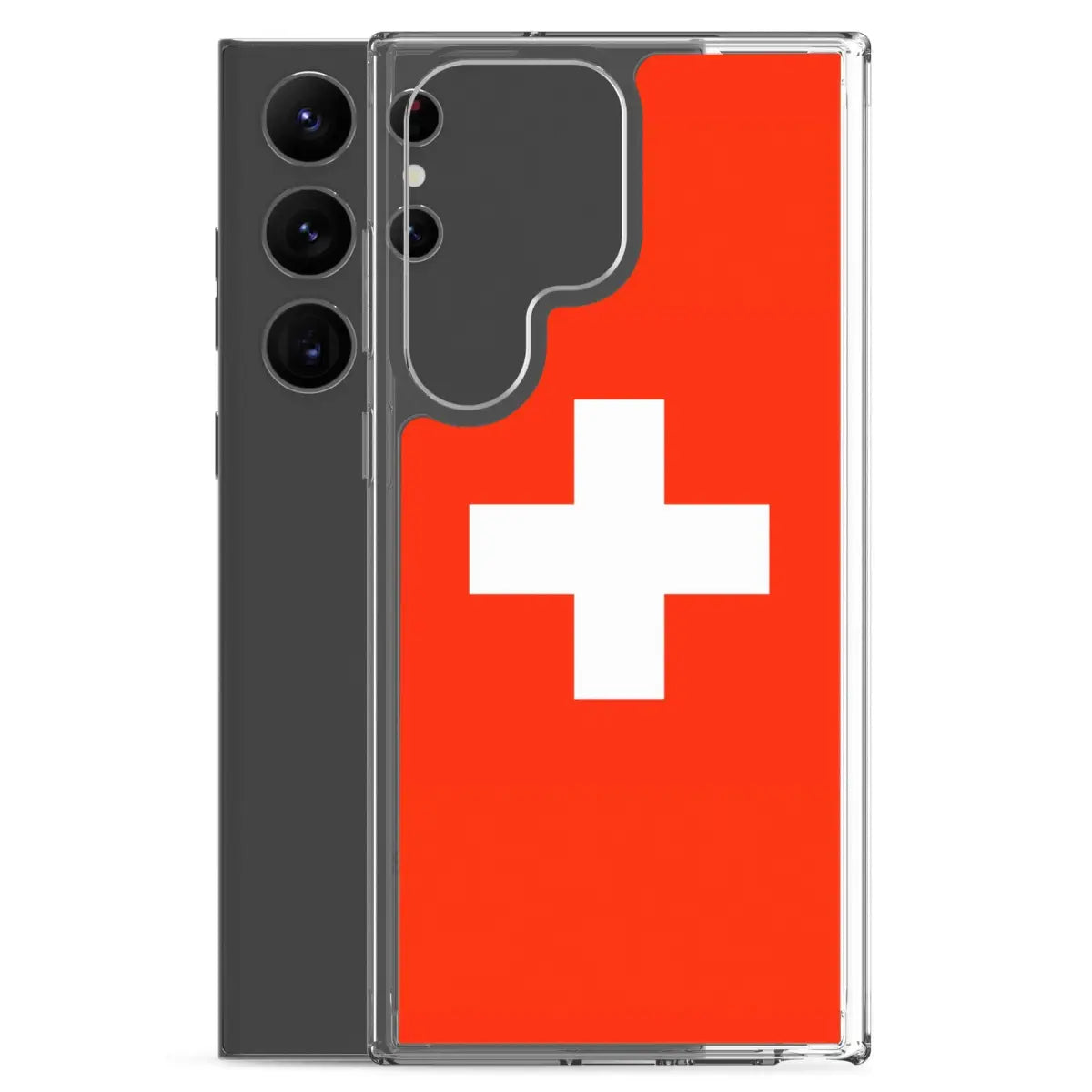 Coque téléphone drapeau et armoiries de la suisse - pixelforma