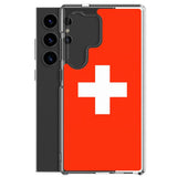 Coque téléphone drapeau et armoiries de la suisse - pixelforma