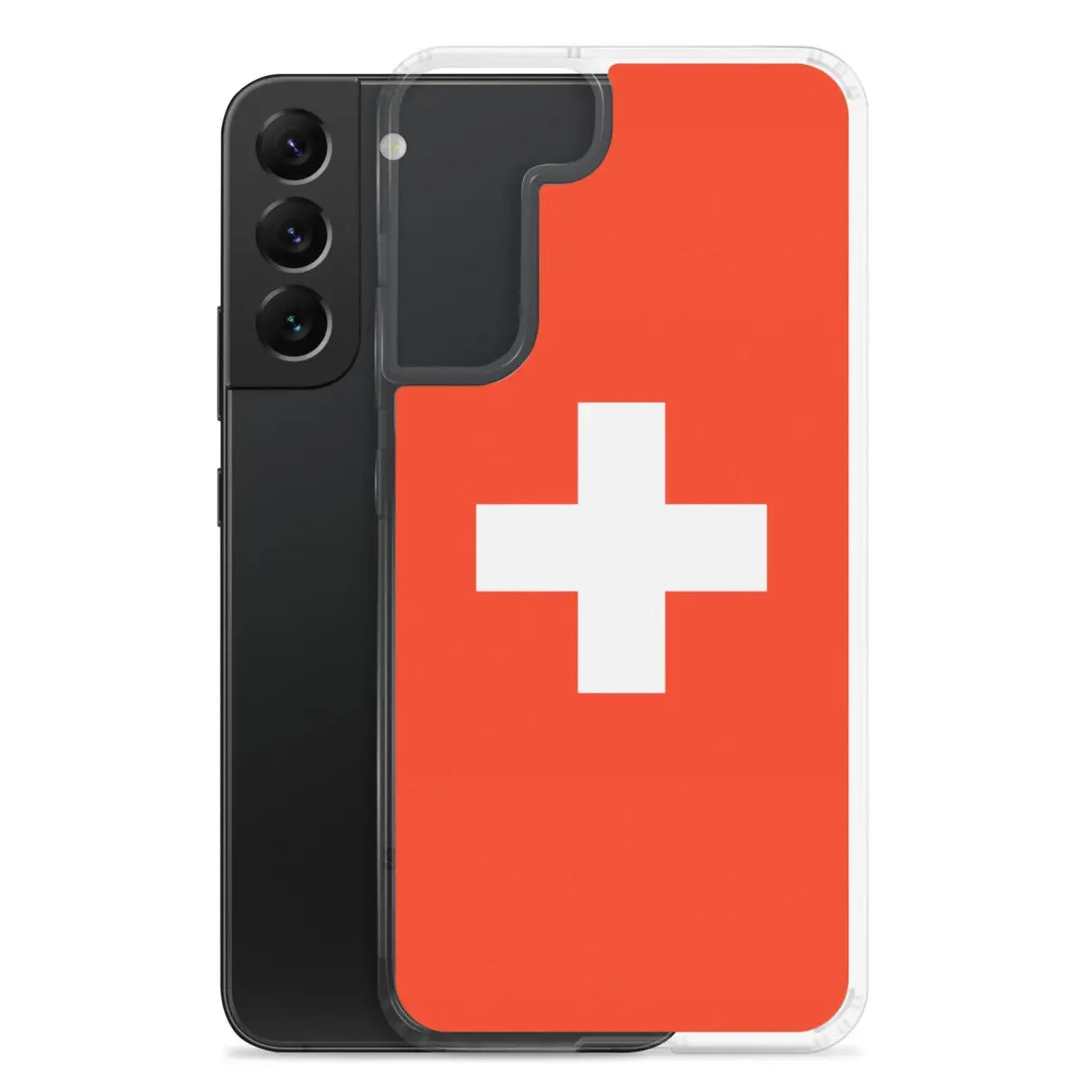 Coque téléphone drapeau et armoiries de la suisse - pixelforma