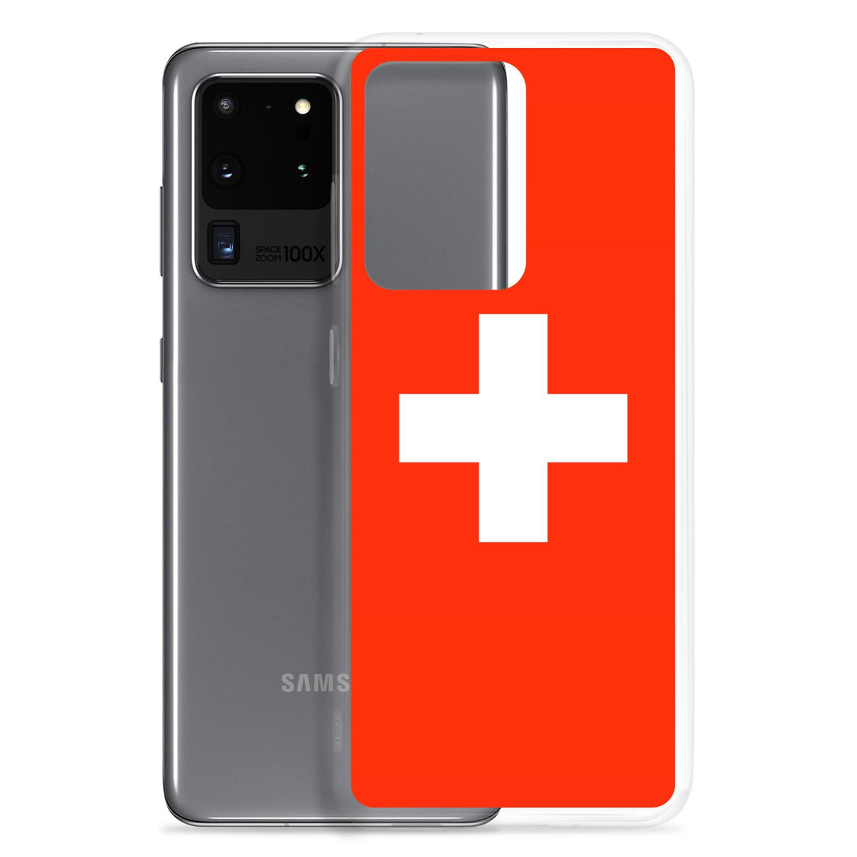 Coque Téléphone Drapeau et armoiries de la Suisse - Pixelforma