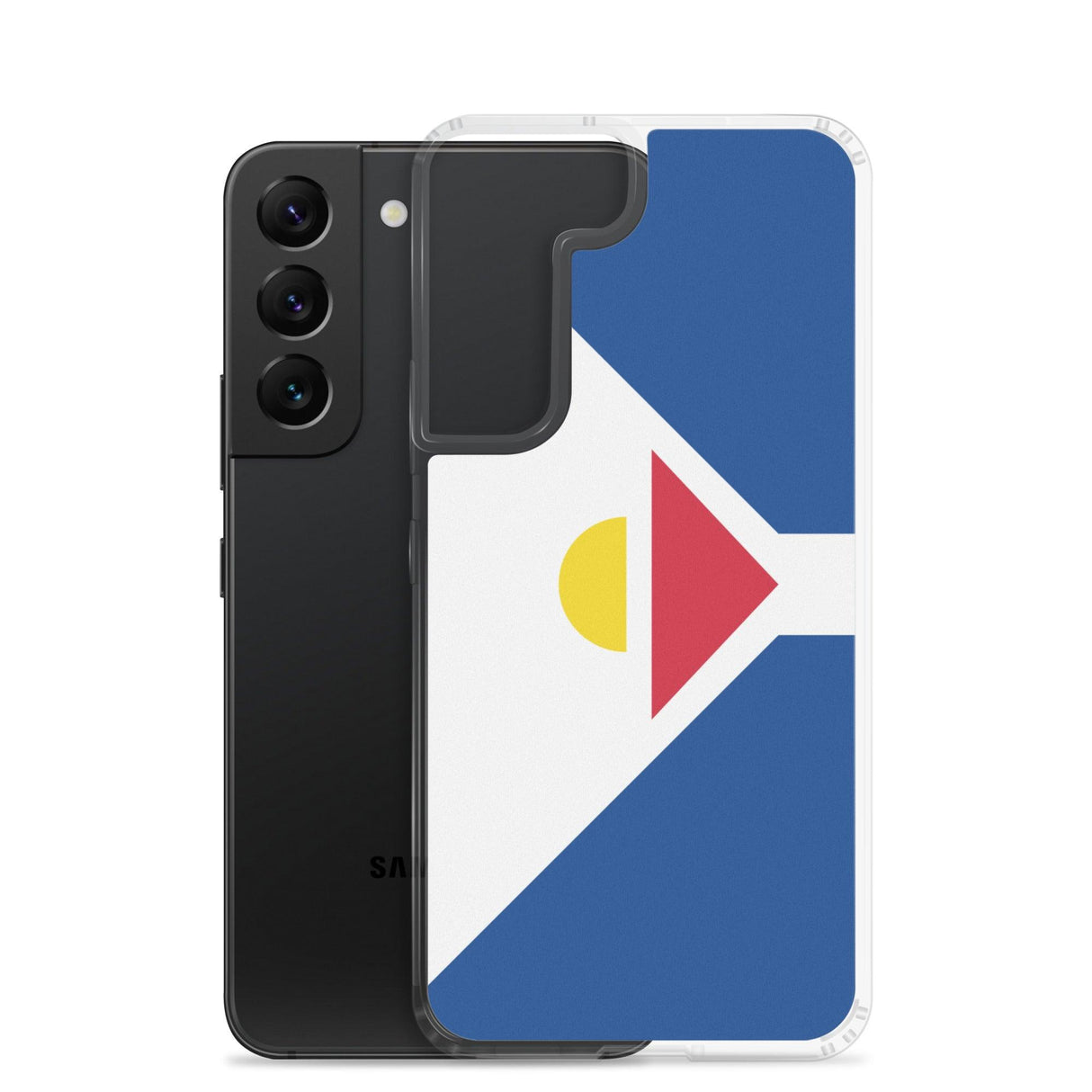 Coque Téléphone Drapeau Saint-Martin (Antilles françaises) - Pixelforma