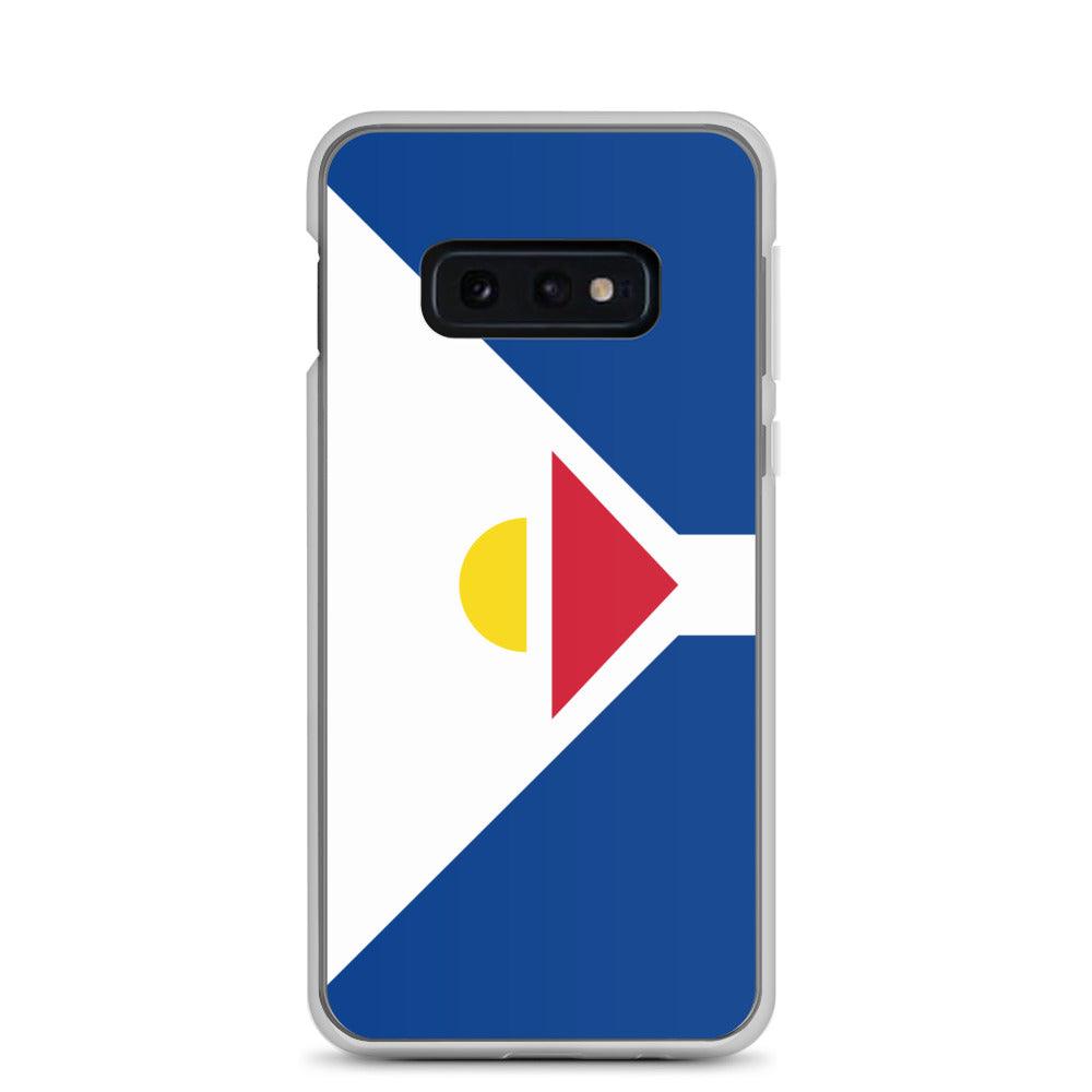 Coque Téléphone Drapeau Saint-Martin (Antilles françaises) - Pixelforma