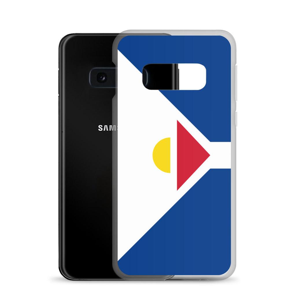 Coque Téléphone Drapeau Saint-Martin (Antilles françaises) - Pixelforma