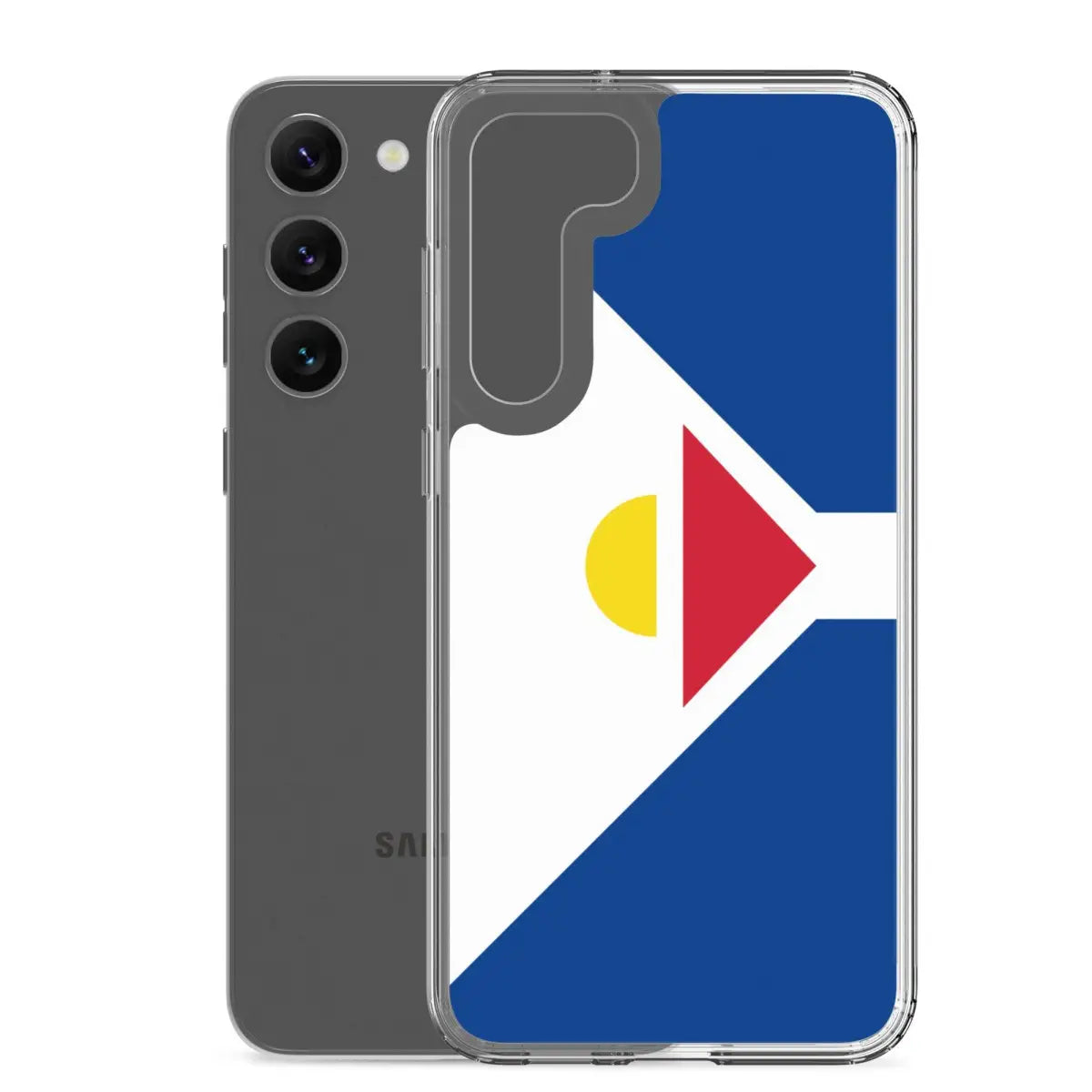 Coque Téléphone Drapeau Saint-Martin (Antilles françaises) - Pixelforma 