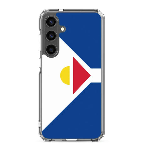 Coque Téléphone Drapeau Saint-Martin (Antilles françaises) - Pixelforma 