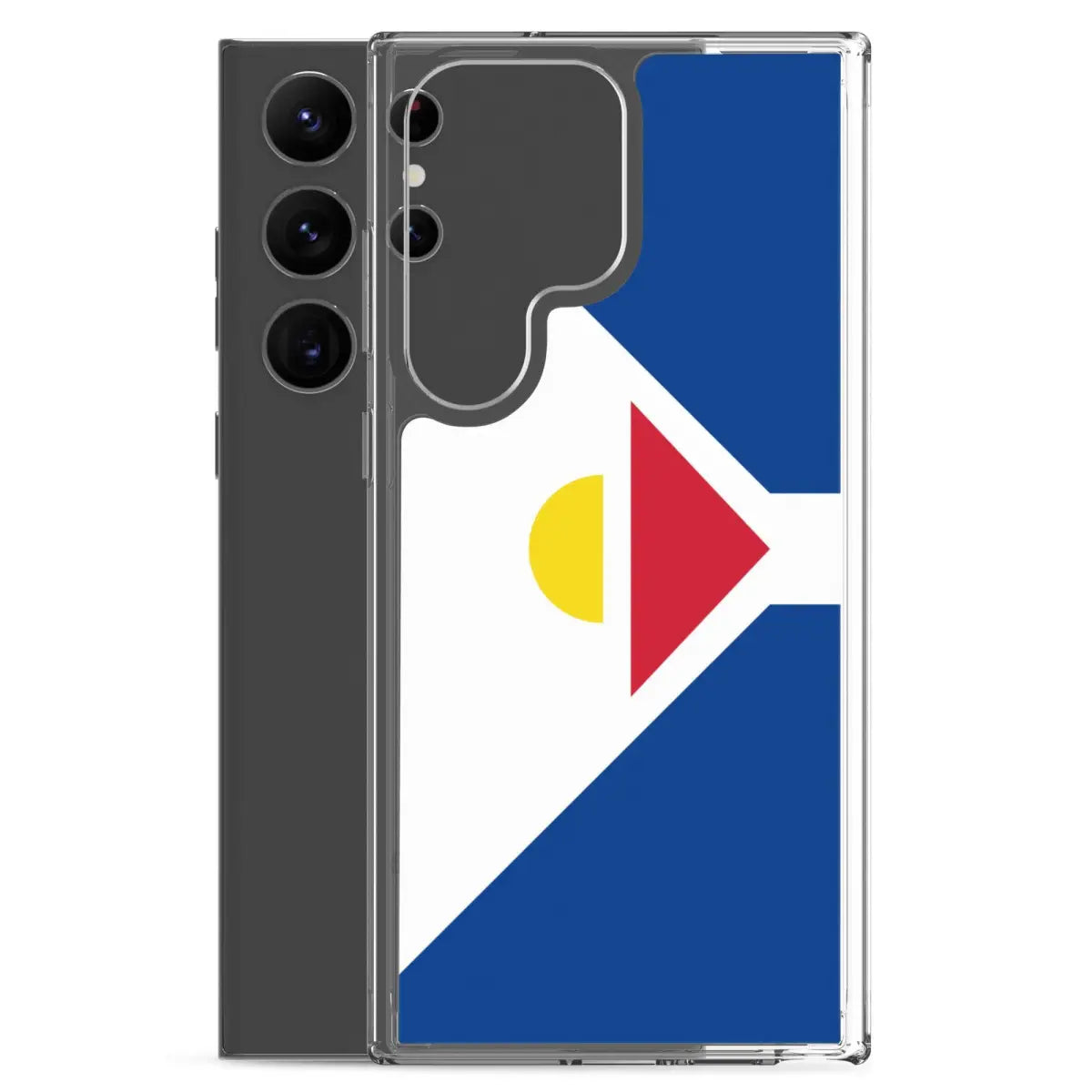 Coque Téléphone Drapeau Saint-Martin (Antilles françaises) - Pixelforma 