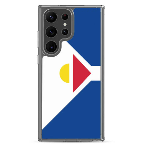 Coque Téléphone Drapeau Saint-Martin (Antilles françaises) - Pixelforma 