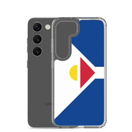 Coque Téléphone Drapeau Saint-Martin (Antilles françaises) - Pixelforma 