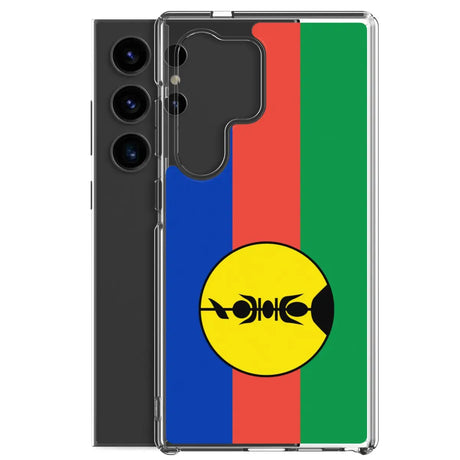 Coque téléphone drapeaux de la nouvelle-calédonie - pixelforma