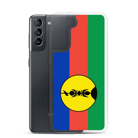 Coque téléphone drapeaux de la nouvelle-calédonie - pixelforma