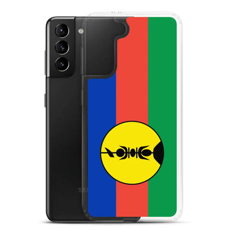 Coque téléphone drapeaux de la nouvelle-calédonie - pixelforma