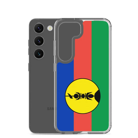 Coque téléphone drapeaux de la nouvelle-calédonie - pixelforma