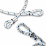 Corde de fixation drapeau france polypropylène boucle aluminium