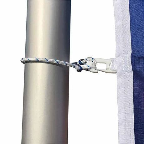 Corde de fixation drapeau france polypropylène boucle aluminium