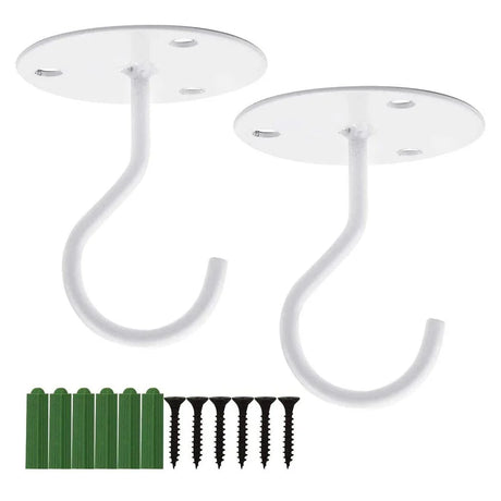 Wall Mounted Ceiling Hooks with Iron Screws - Pixelforma