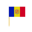 Andorran Flag toothpicks in several sizes - Pixelforma