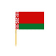 Belarus Flag Toothpicks in Multiple Sizes - Pixelforma