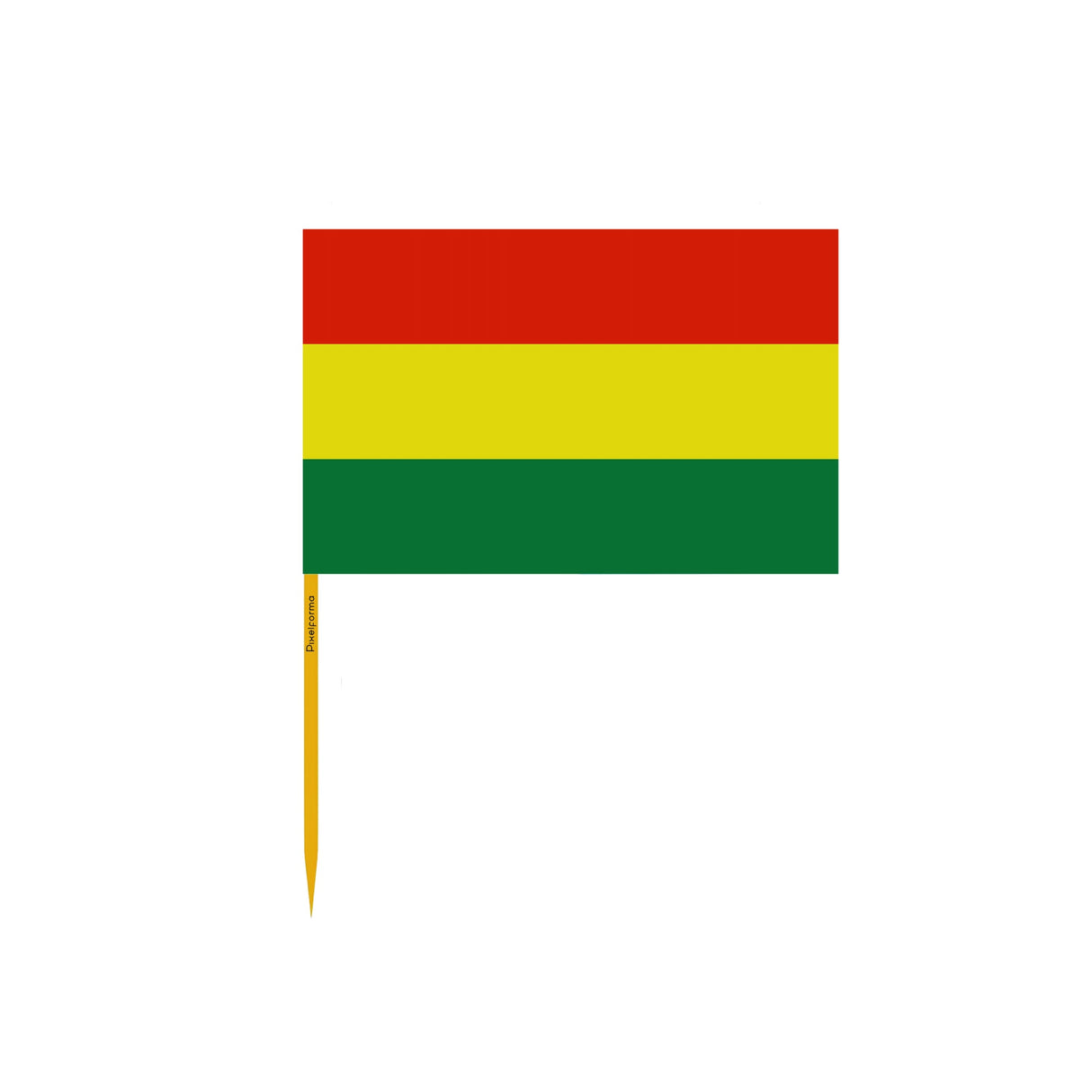 Bolivian Flag Toothpicks in Multiple Sizes - Pixelforma