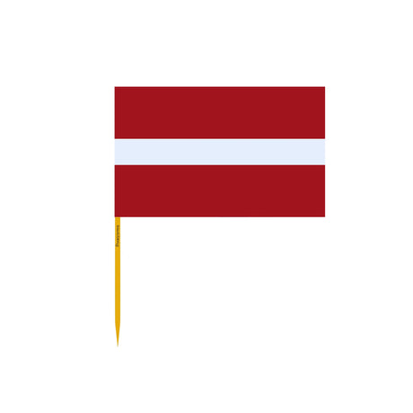 Latvia Flag Toothpicks in Various Sizes - Pixelforma
