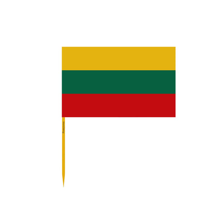 Lithuanian Flag Toothpicks in Various Sizes - Pixelforma