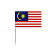 Malaysia Flag Toothpicks in Multiple Sizes - Pixelforma