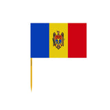 Moldova Flag Toothpicks in Multiple Sizes - Pixelforma