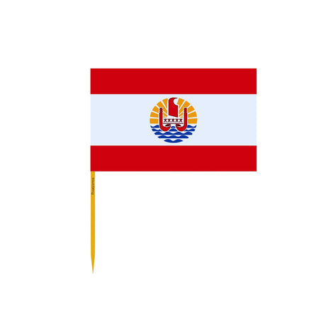 French Polynesia Flag Toothpicks in Multiple Sizes - Pixelforma