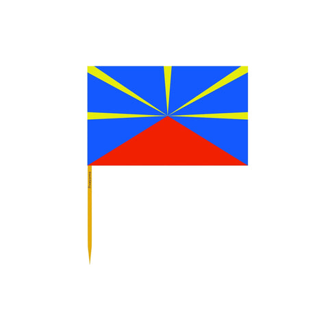 Reunion Flag Toothpicks in Multiple Sizes - Pixelforma