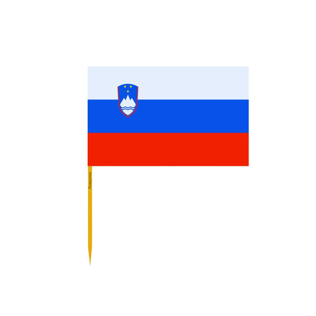 Slovenia Flag Toothpicks in Various Sizes - Pixelforma