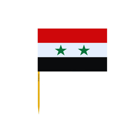 Syria Flag Toothpicks in Multiple Sizes - Pixelforma