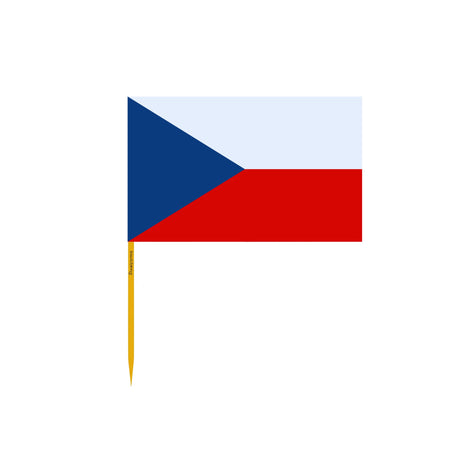 Czechia Flag Toothpicks in Multiple Sizes - Pixelforma