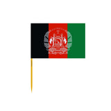 Afghanistan Flag Toothpicks in Multiple Sizes - Pixelforma