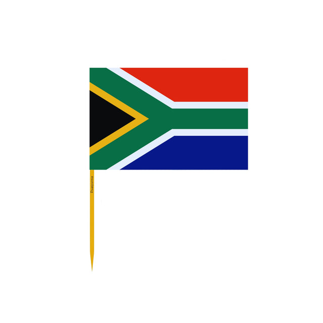South Africa Flag Toothpicks in Multiple Sizes - Pixelforma