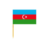 Azerbaijan Flag Toothpicks in Multiple Sizes - Pixelforma